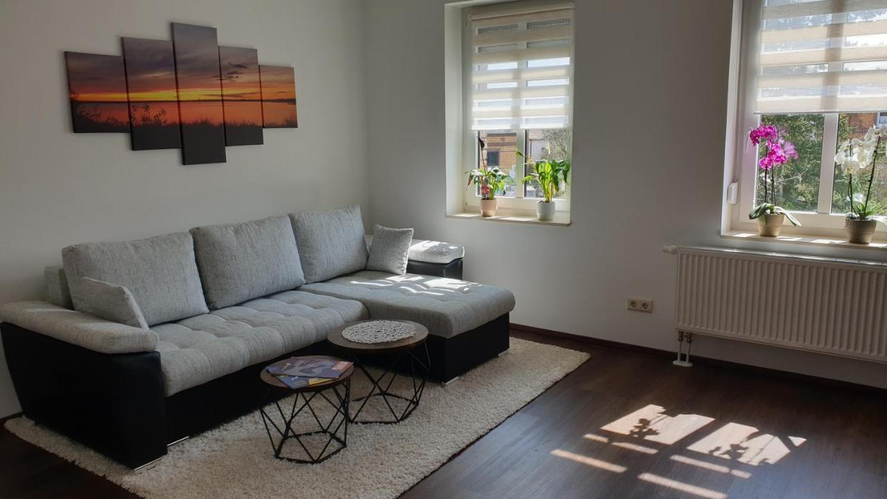 Seensucht & Urlaubstraeume, Ferienwohnung "Seerose" Grossraeschen Exterior foto
